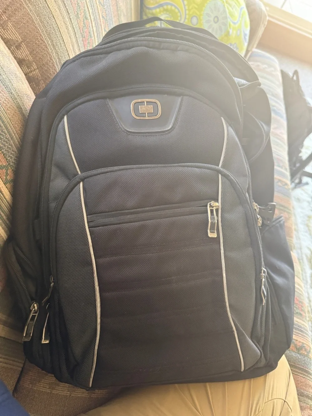 OGIO Black Laptop Backpack with Padded Compartment